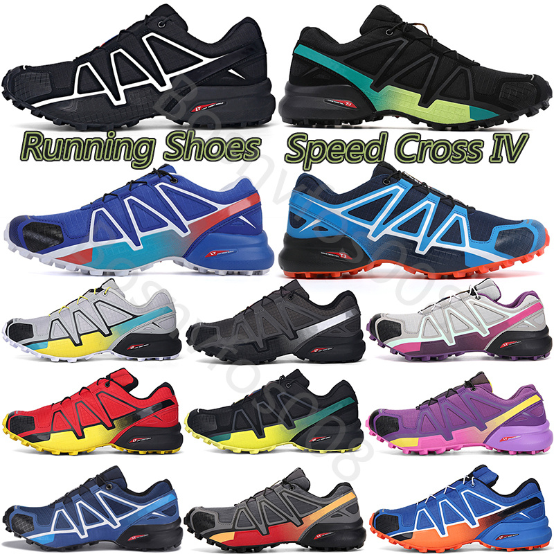

Salomon Speed Cross 4.0 CS mens running shoes men black and white fluorescent orange dark grey yellow Wine red black trainers outdoor sports sneakers 40-47, Please leave a message