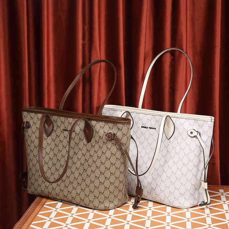 

bag new large capacity portable tot women's bag leisure one shoulder shopping bag Purses_ORHH, White