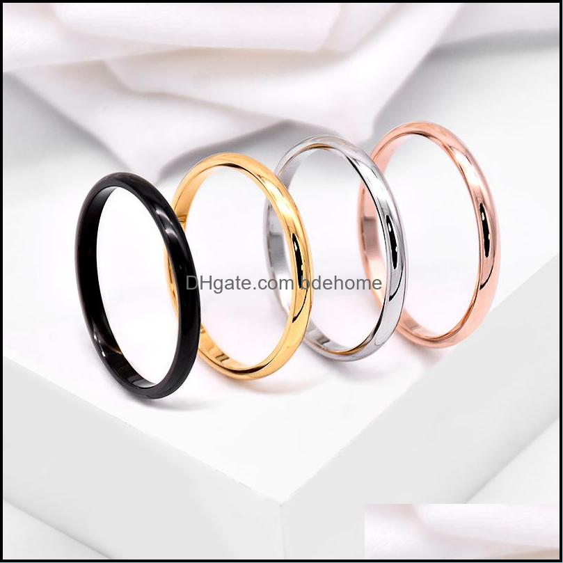 

Band Rings Minimalism Stainless Steel Thin Toe Size 3-10 Mens Finger For Men And Women Wholesale Jewelry Drop Delivery 2021 Bdehome Dhcr1