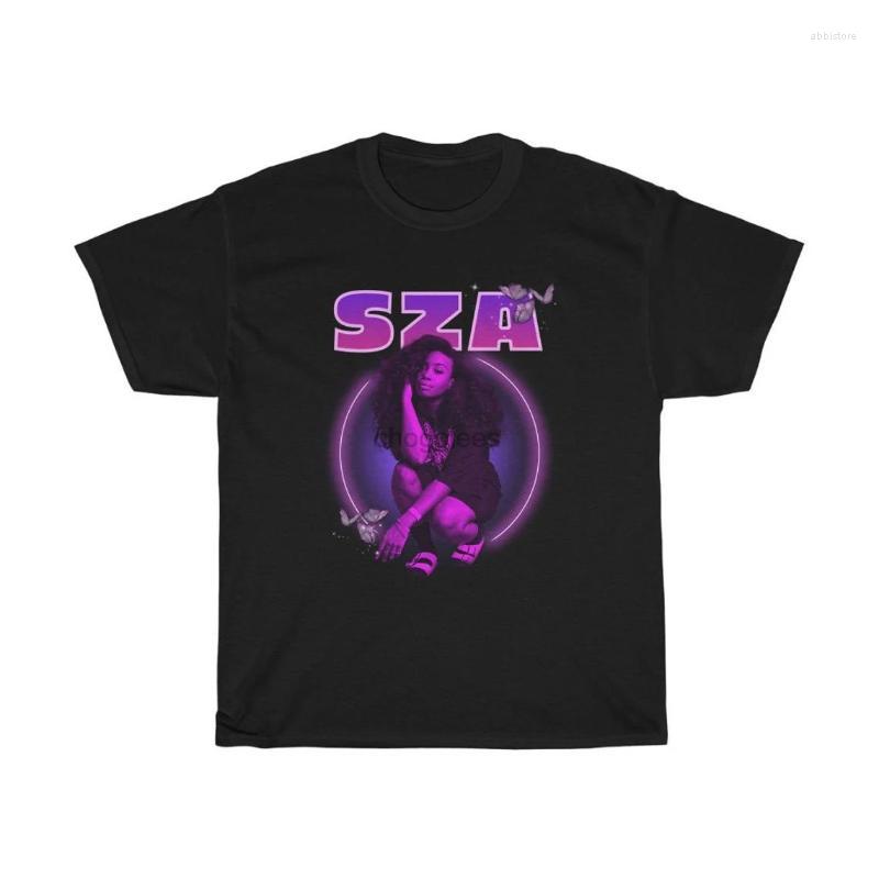 

Men' T-Shirts Sza Shirt Bootleg Rap Tee Short-Sleeve Unisex Black Vintage Style Graphic T-ShirtMen, Men-darkpurple
