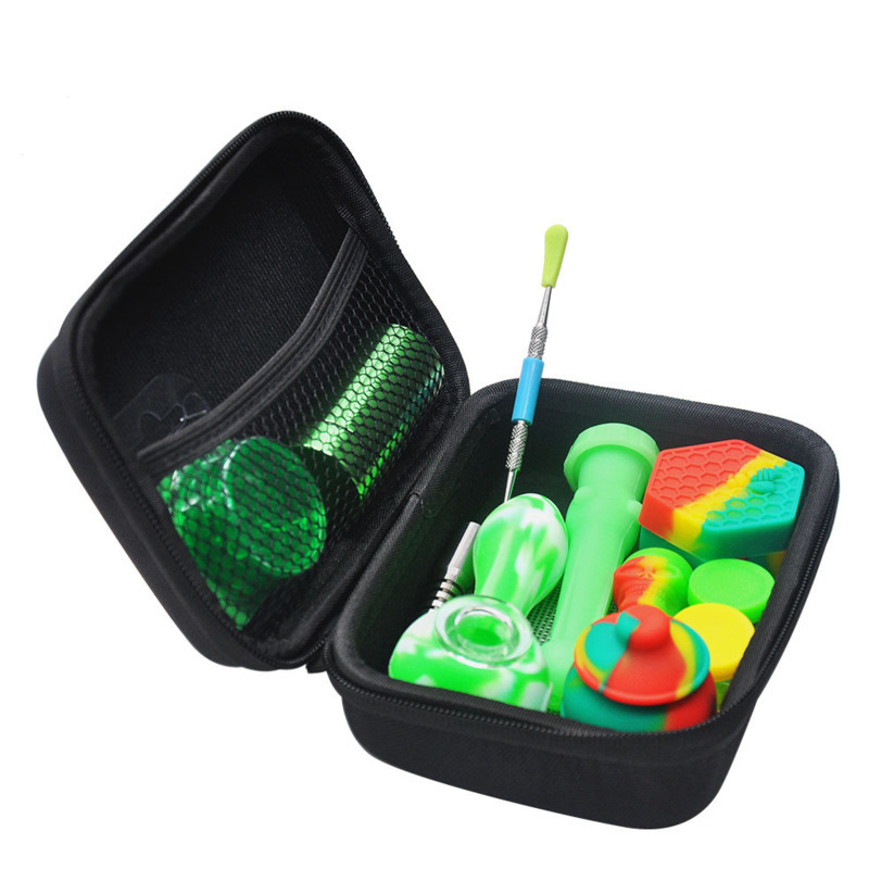 

Silicone cigarette Set Kit multi kit sharpener titanium nail accessories formax