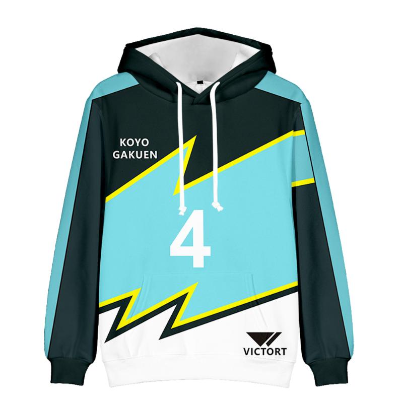 

Men's Hoodies & Sweatshirts Anime Futsal Boys!!! 3D Men Women Sweatshirt Autumn Kids Hip Hop Hooded Casual Boys Girls Pullovers Cosplay Outf, Black
