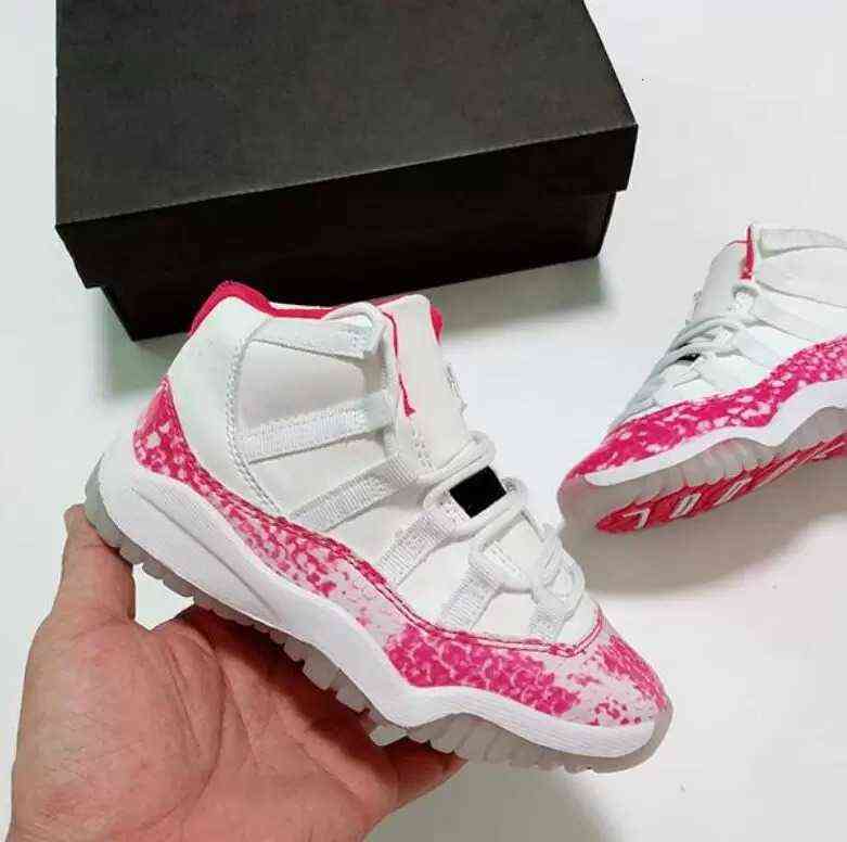 

Kids Shoes Cool Grey Sneaker Concord Space Jam Metallic Silver Pink Snakeskin Bred Legend Blue Children Boys Girls Basketball Shoes, Multi-color