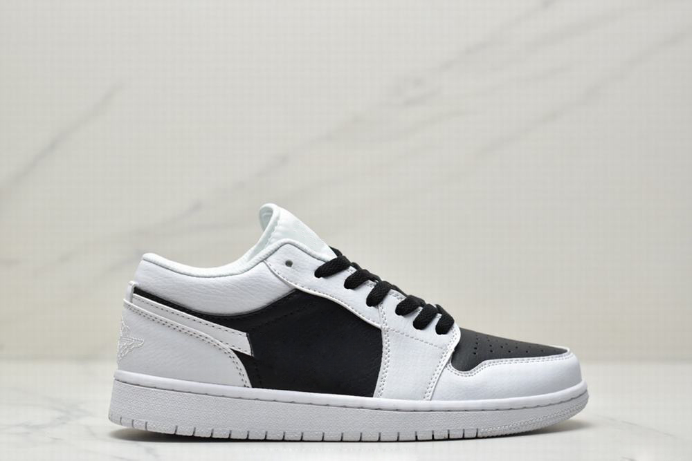 

With Box 2022 1 Panda Low Basketball Shoes Men Women White Black 1s Sneaker
