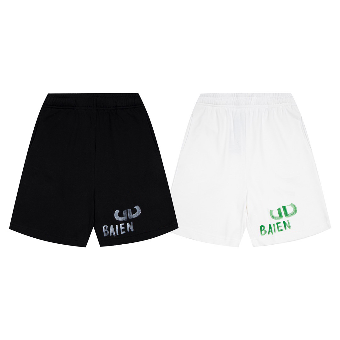 

Men's Plus Size Shorts with cotton printing and embroidery,Triangle iron 100% replica of European sizeCotton shorts 33r