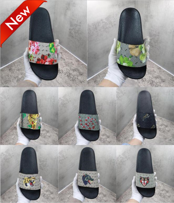 

Top quality Stylish Slippers Tigers Fashion slipper Classics Slide Flat Sandals Men Women shoes Tiger Cat Slides Designer Summer Huaraches Casual home Foam Runners, 32