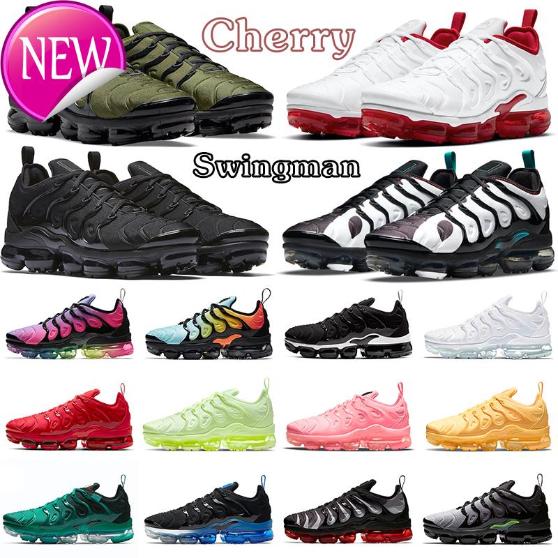 

Tn Plus Running Shoes For Men Women Triple Black White Cherry Bleached Aqua Cool Grey Atlanta Swingman Rough Green Bubblegum Mens Trainers, #8 cool grey 36-47