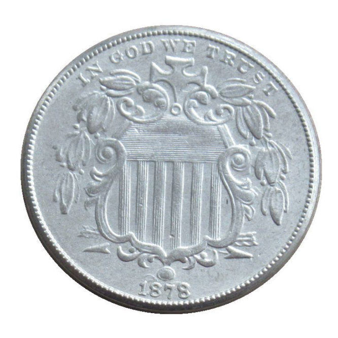 

US 1871-1879 Shield Nickel Five Cents Copy Decorative Coin home decoration accessories