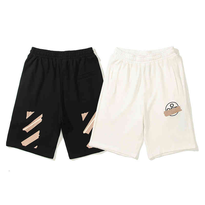 

Men' Shorts summer fashion brand ow airport tape casual shorts N4GR, 2# box