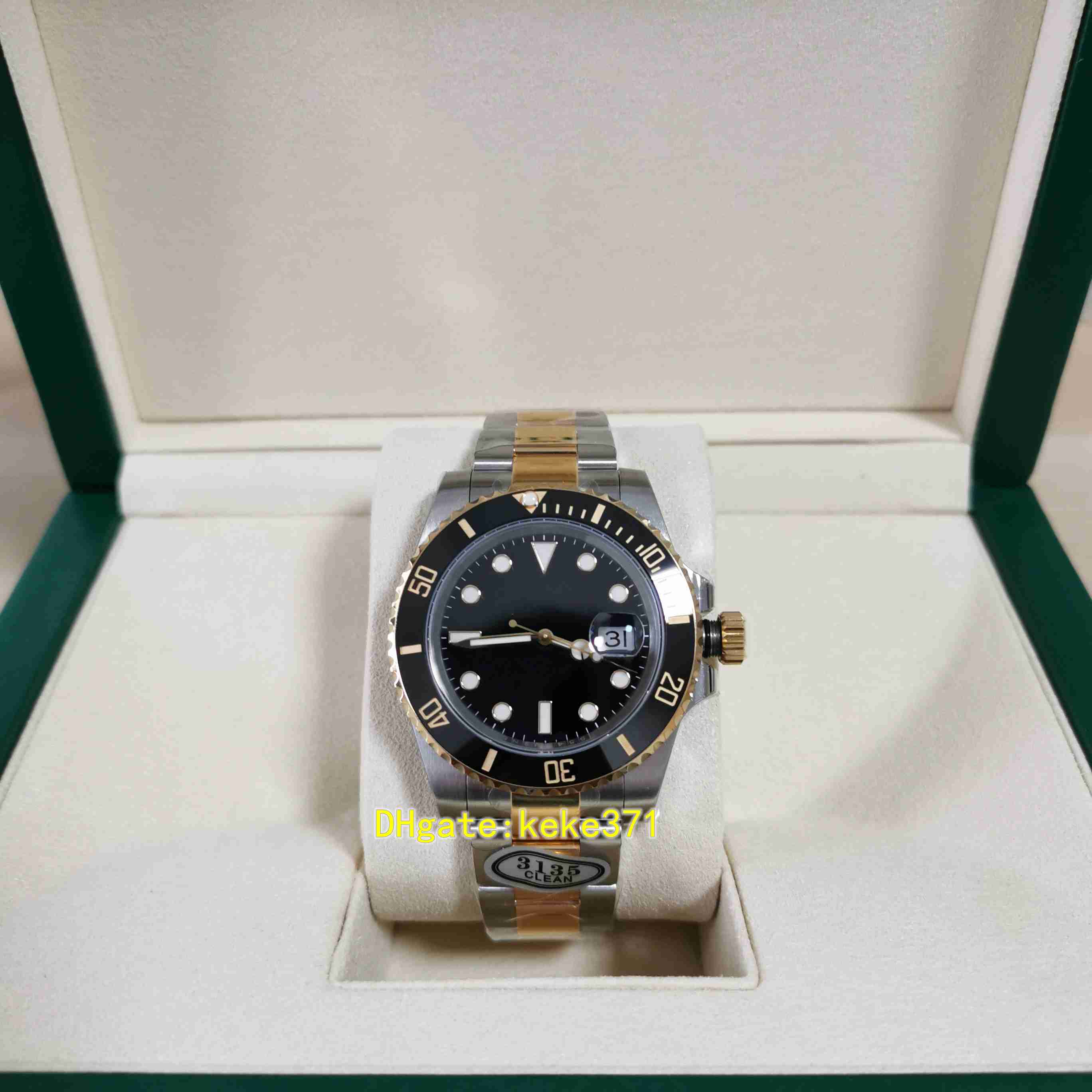 

Clean Perfect men Watch 116613 40mm Stainless 904L Ceramic Bezel Sapphire waterproof ETA 3135 Movement Automatic mechanical Mens Watches Wristwatches, Buy box