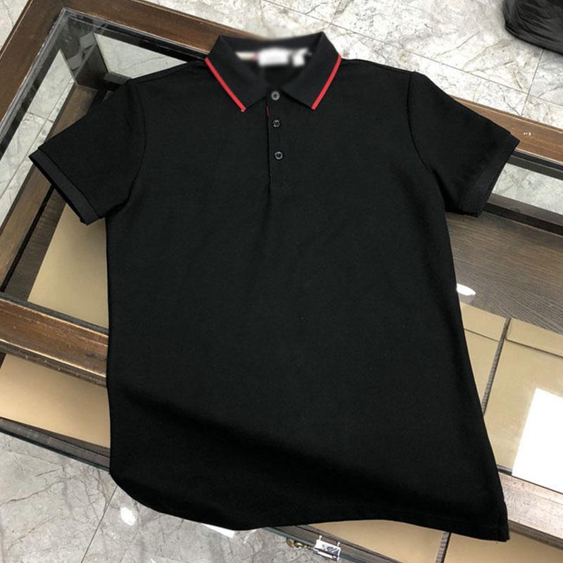 Hommes Designer Polos T-shirt Lettre d'été Imprimer Haute Qualité Coton Casual Couleur Solide À Manches Courtes T-shirts Hommes Mode Top M-3XL