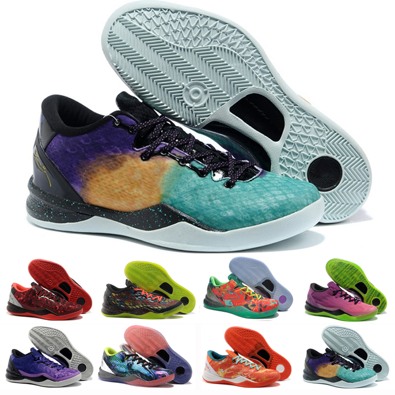 

High Quality Basketball Shoes Black Mamba 8 system Green Glow System Mambacurial Men 8s Prelude Reflection Year of the Snake Christmas Sneakers Sport, As photo 11