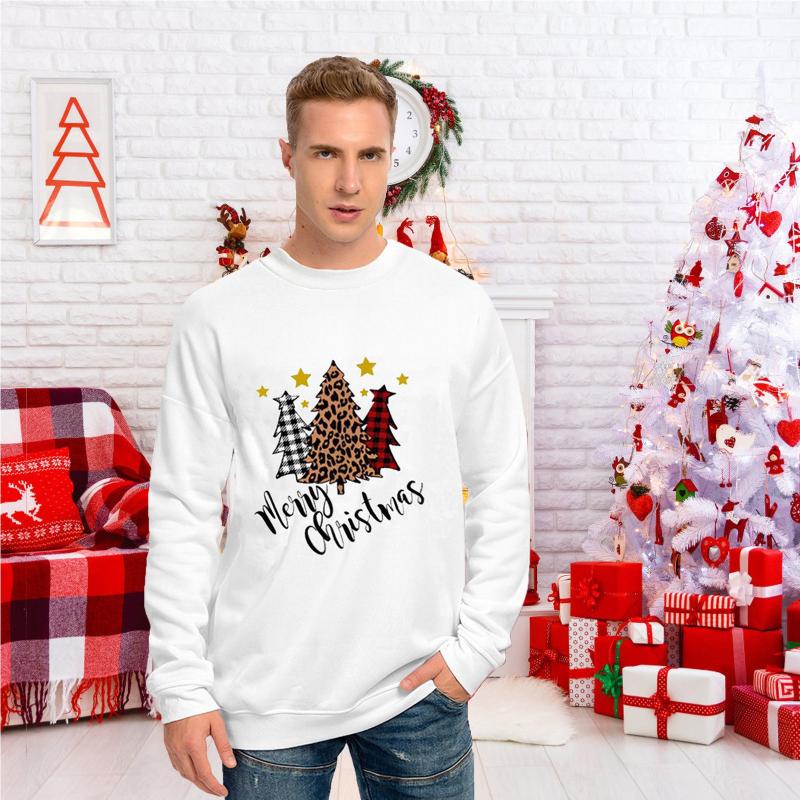 

Men's Hoodies & Sweatshirts Comfort Colors Cool Mens Men's Christmas Printed Sweatshirt Casual Turtleneck Wide Neck MenMen's, Black