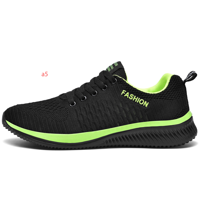 

Black Lace Up Running shoes Summer Sneaker Breathable Comfortable Footwear Accept Custom For women sneakers a5, As show