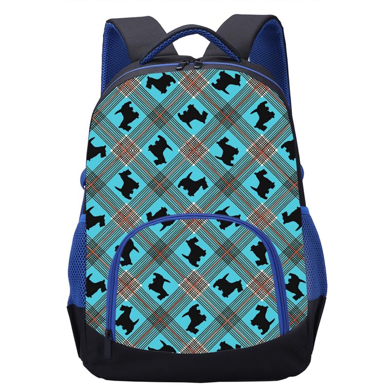 

School Bags Season Little Boys Backpacks 17 Inch 3D Print Kids Blue Large Schoolbags Teenager Travel Casual Bookbag