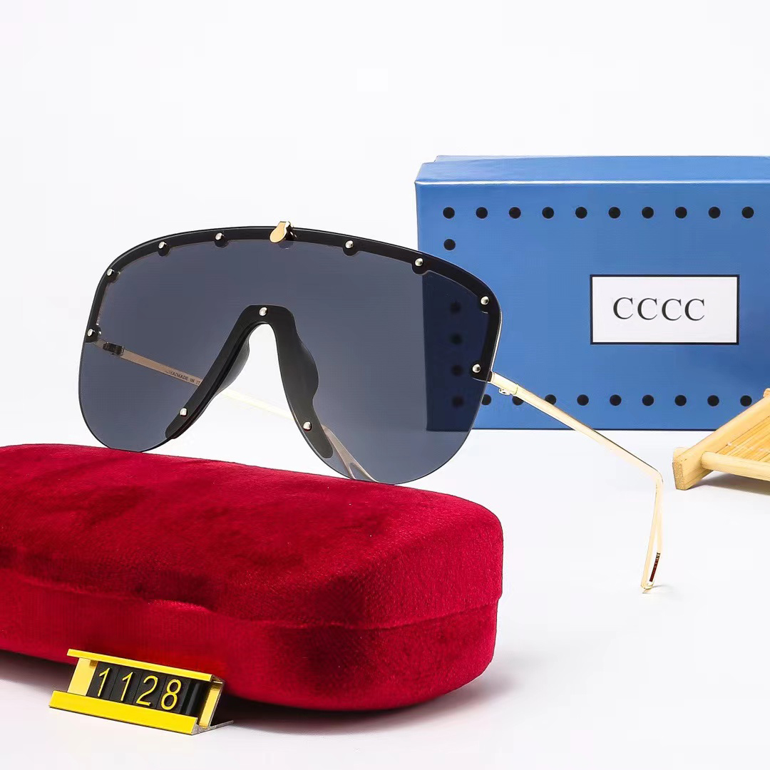 

2022 Luxurious Sunglasses Designer Fashion For Men Woman Metal Vintage ray Sunglasses Summer Mens Style Square Frameless sun glasses man UV 400 Lens Original Box