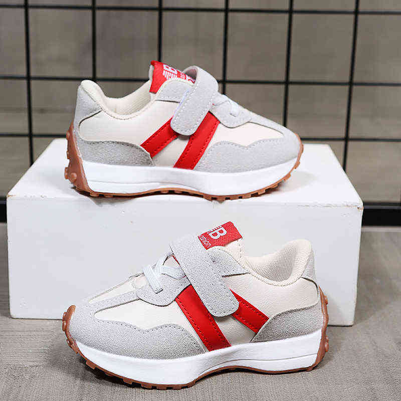 

2022 Spring Children Shoes Girls Large Boys Casual Kids Sneakers Leather Sport Fashion Summer Y220510