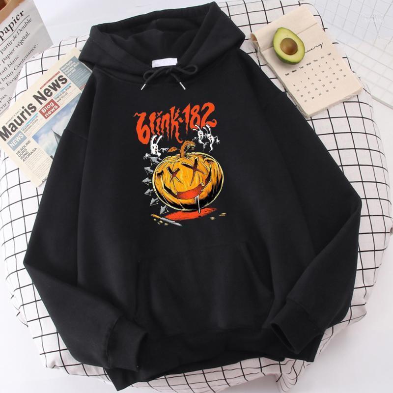 

Men' Hoodies & Sweatshirts Blink 182 Pumpkin Halloween Style Print Male Hoodie Warm Brand Tracksuit Comfortable Casual Hoody Oversized Flee, Beige