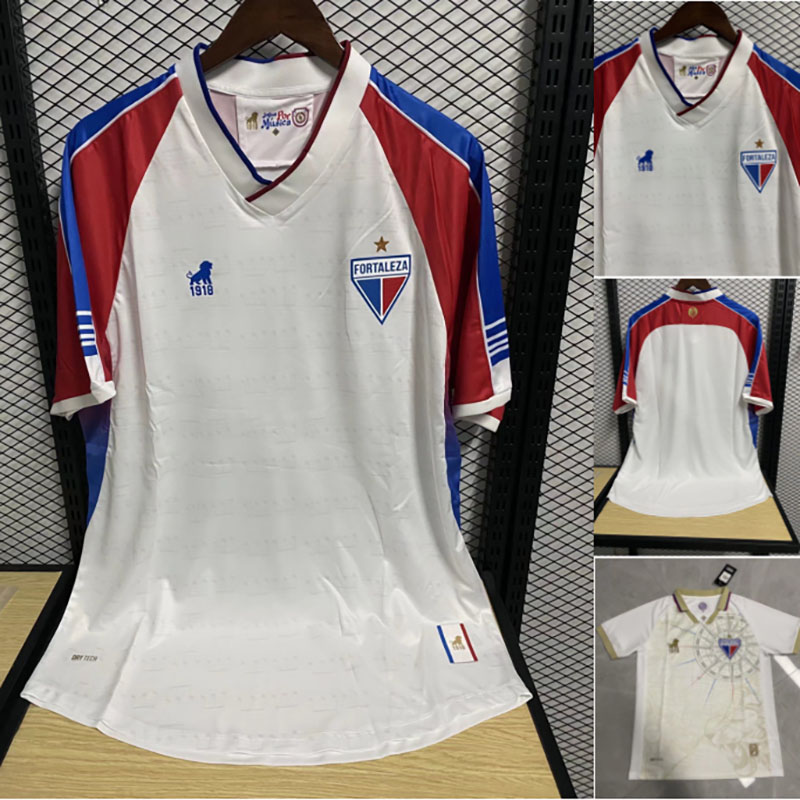

2022 2023 FORTALEZA soccer jersey home CE Esporte Clube maillots de futol Copa Libertadores 22 23 Vitor Jacare CAMISA MASCULINA LA DORADA football shirt mykit, 22-23 home