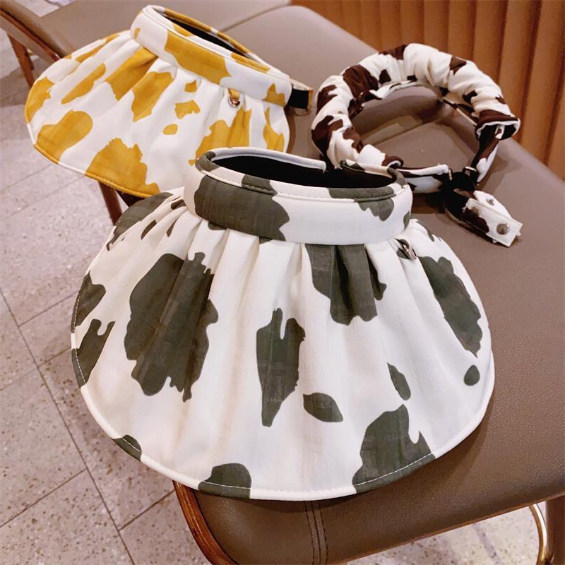 

Wide Brim Hats Summer Empty Top Suncap Beach Cap Portable Foldable Roll-up Sun Hat Fashion Casual Tennis Sports VisorWide, Black