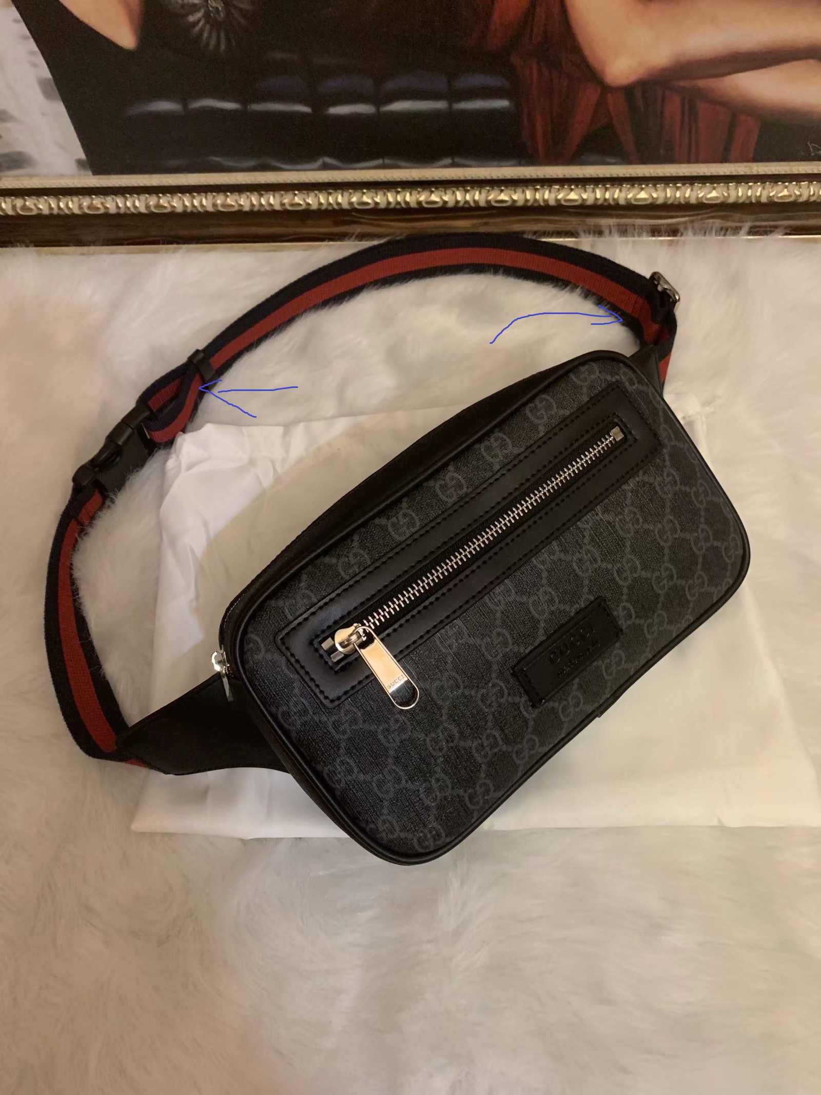 

Top Quality Bag Designer Luxury Men Women Leather Sport Runner Fanny Pack Belly Waist Bum Fitness Running Belt Jogging Pouch Back Grid Bags 518, Multi
