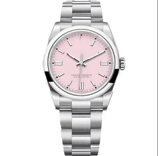 

Couples Automatic Analog Mechanical Men's Ladies Watch 36mm 41mm Stainless Steel Luminous montre de luxe Oyster Perpetual r81, Black