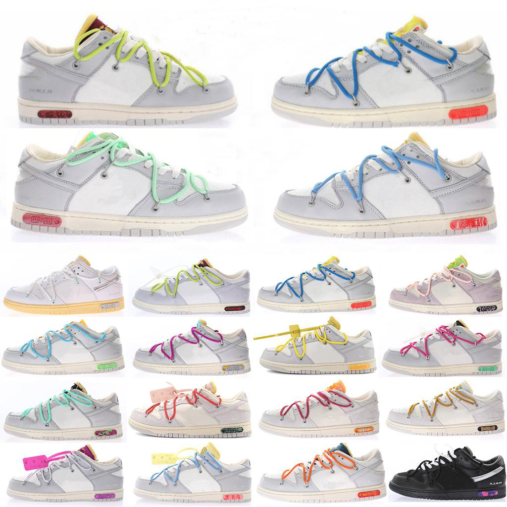 

New Authentic Low 01 The 50 05 Collection Sail Running shoes Rubber White Dear Summer High Quality Men and Women Designer trainers Sports Sneakers size 36~45, 10