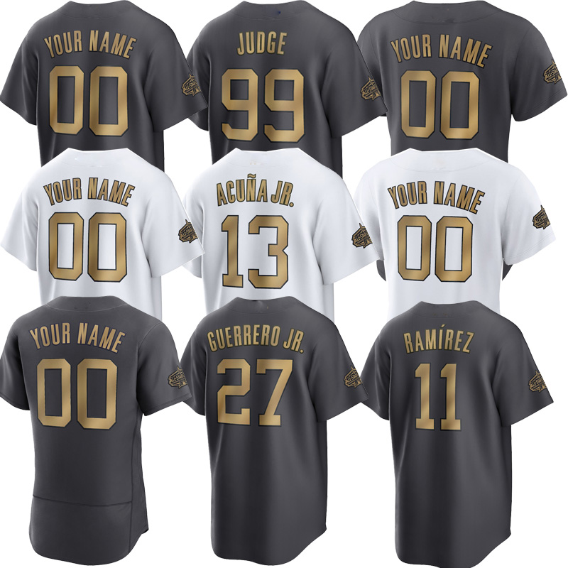 

2022 All-Star Baseball Jersey Aaron Judge Shohei Ohtani Nestor Cortes Yordan Alvarez Kyle Schwarber Albert Pujols Pete Alonso Ronald Acuna Jr. Mookie Betts Max Fried, Womens cream s-xxl