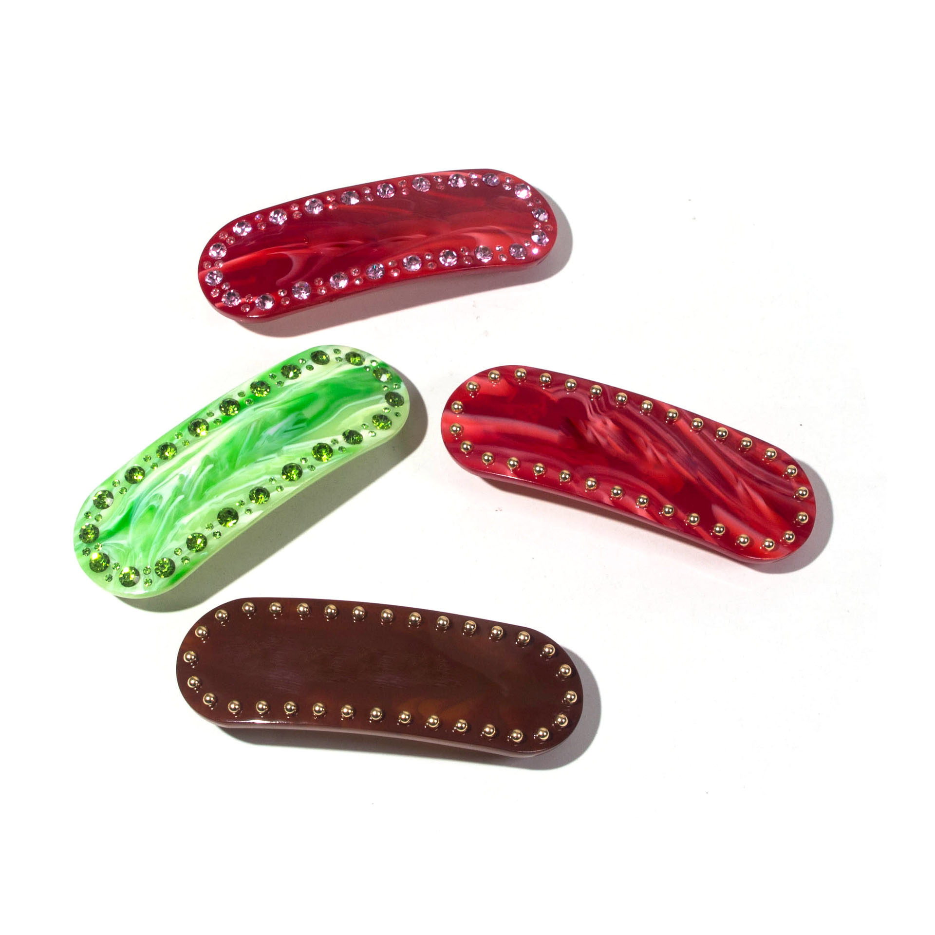 

2022 new fashion luxury Hair Clips Barrettes girls personality letters designer colorful crystal hairpins brand box packing