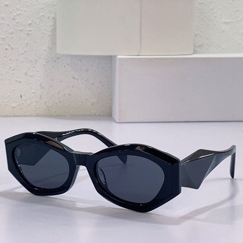 

Sunglasses SPR 18W Designer Latest Thick Acetate Frame Fashion Classic High Quality Mens or Womens Sunglasses Summer Travel Vacation UV400 With Box