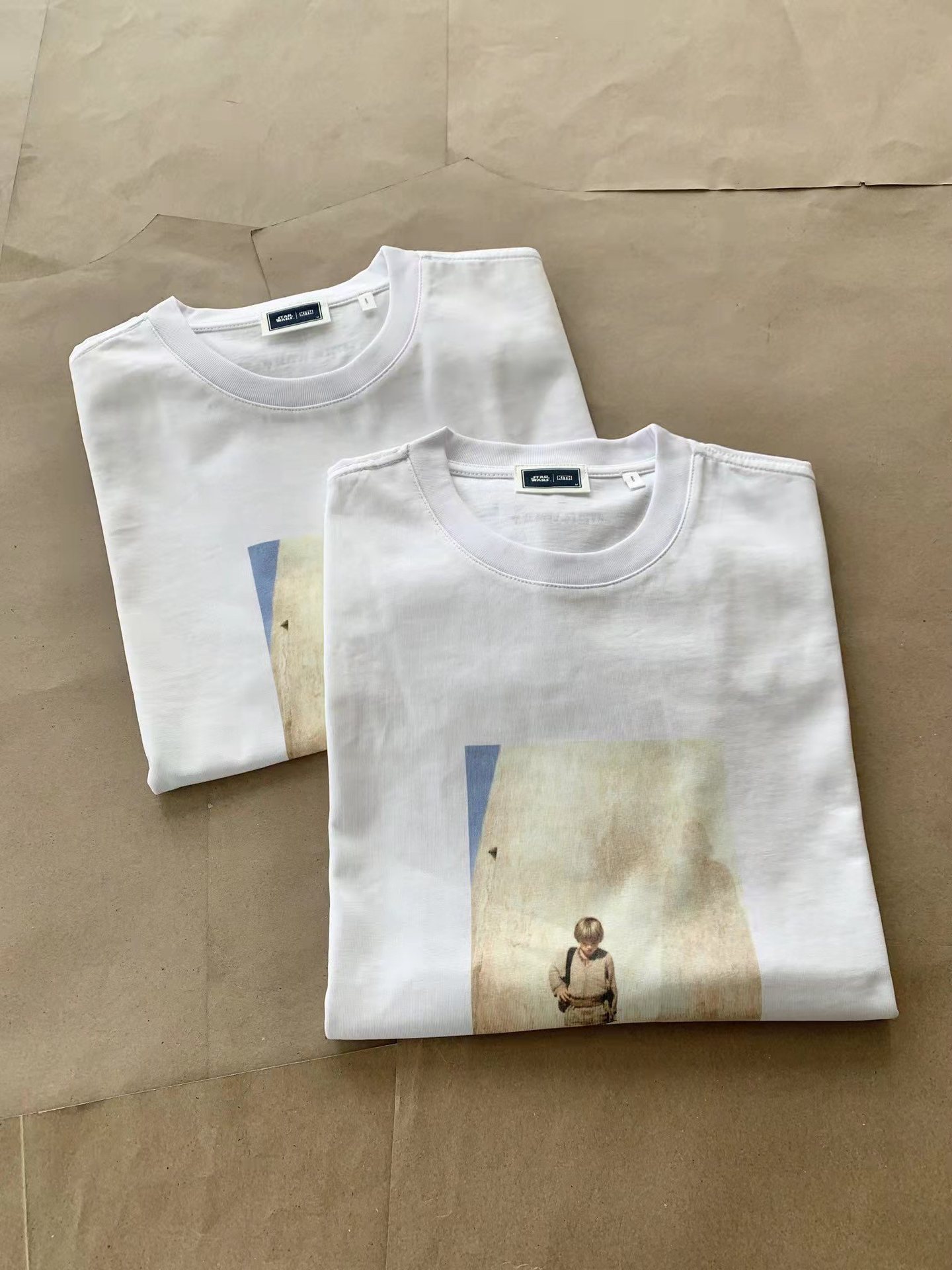 

2022ss White Print T Shirt Men Women 1 Best-Quality Top Tees T-shirt Real Pics