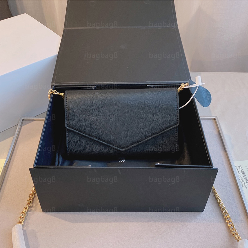 

2022 luxury swomen Designers Sliver Chain Crossbody Bag Leather Handbag Tote Ladies Flip Cover Diagonal Shoulder Bags Wallet wholesale, White
