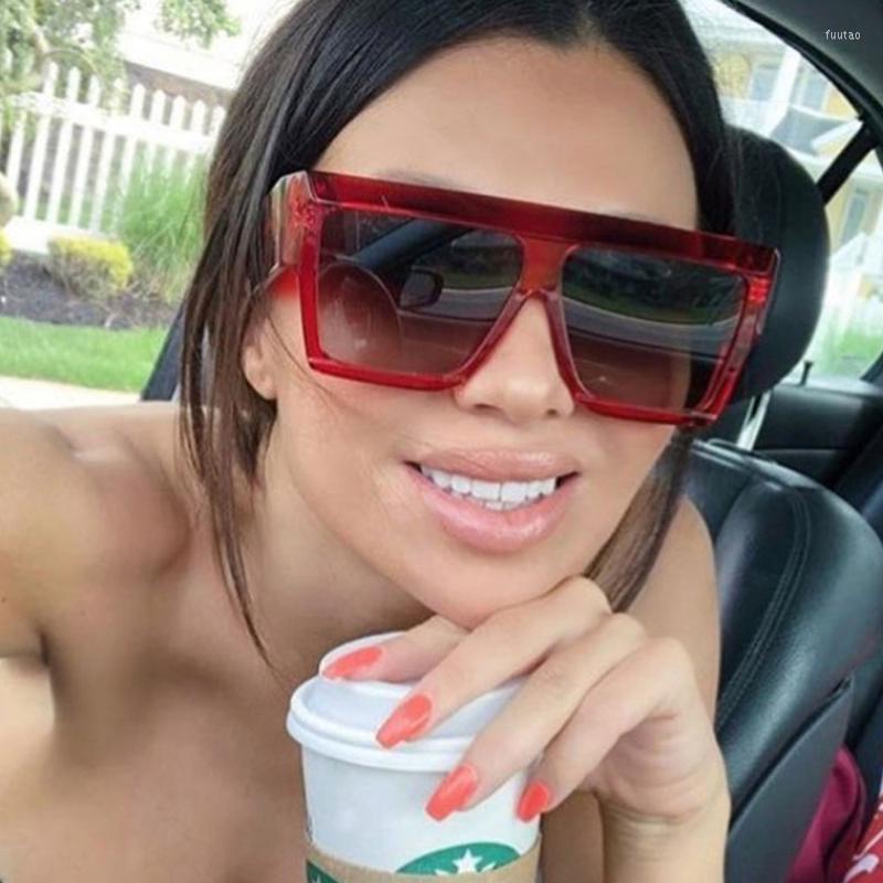 

Sunglasses Brand Hipster Square Women Men Sun Glasses Flat One Piece Vintage Ins Celebrity Sexy Mirror Goggles GafasSunglasses