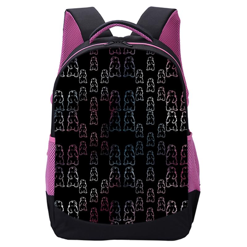 

School Bags Season Schoolbags For Girls 17 Inch 3D Print Little Girl Backpack Teenager Pink Big Travel Bagpack