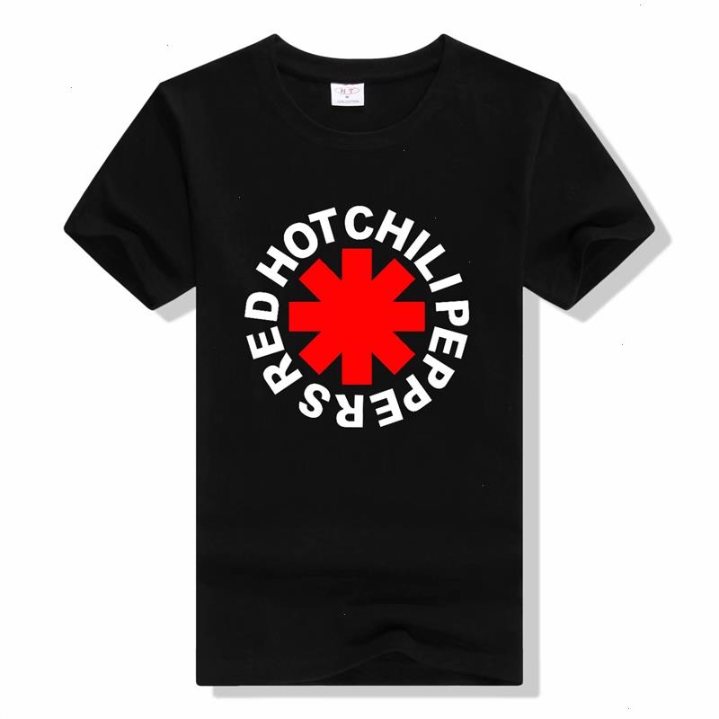 

Casual Pop Short Sleeves Rhcp T Shirts Fashion Mens Logo T-shirt Tops Tees Full Sleeve Unisex Band, Yellow