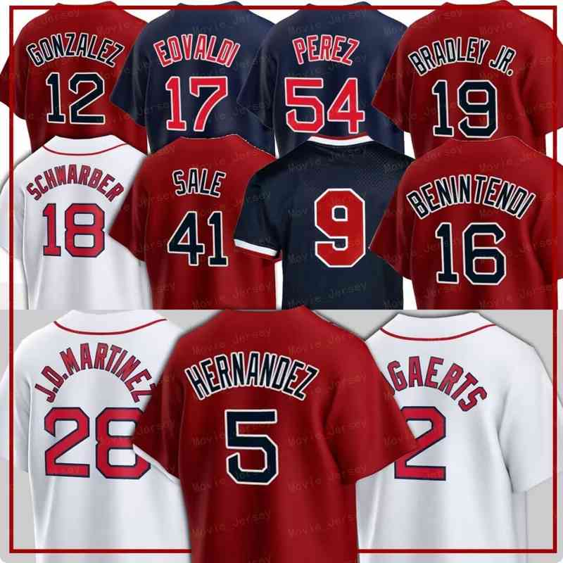 

David Ortiz Jerseys Chris Sale Hernandez Xander Bogaerts Rafael Devers Ted Williams Alex Verdugo J.D. Martinez Nathan Eovaldi Vazquez Barnes Custom Baseball jersey, Women