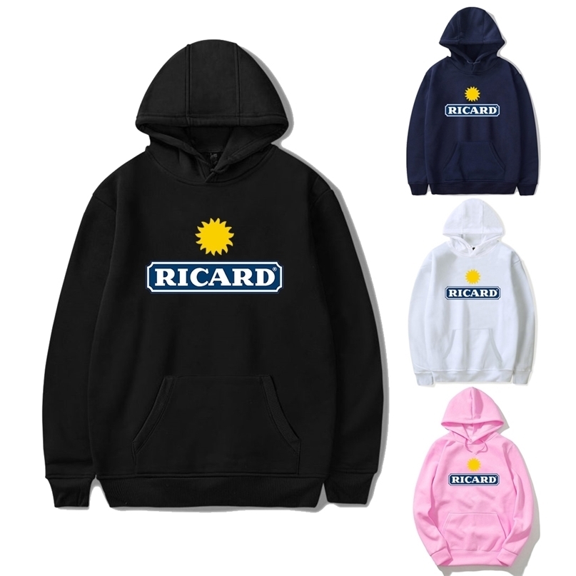 

Men RICARD Sweatshirt Streetwear Hoodie Pink Clothing Polerone Spring Autumn Clothes Women Harajuku Pullover Tops 220811, 1-no photo