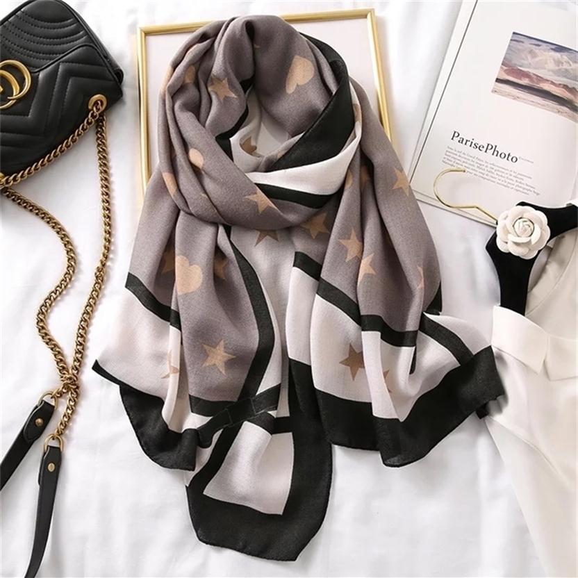 

Autumn winter women scarf beach quality shawl cotton Linen silk lady fashion scarves wrap hijab muffler Soft Pashminas bandanna Y2283U