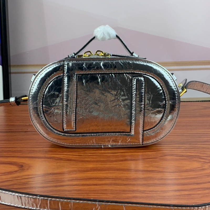 

Handbags Purses Shoulder Bag Fshion Cowhide Leather Camera Tote Bags Women Crossbody Wallet Double Zip Closure Letter Decorate Removable Shoulder Strap Totes, Blue