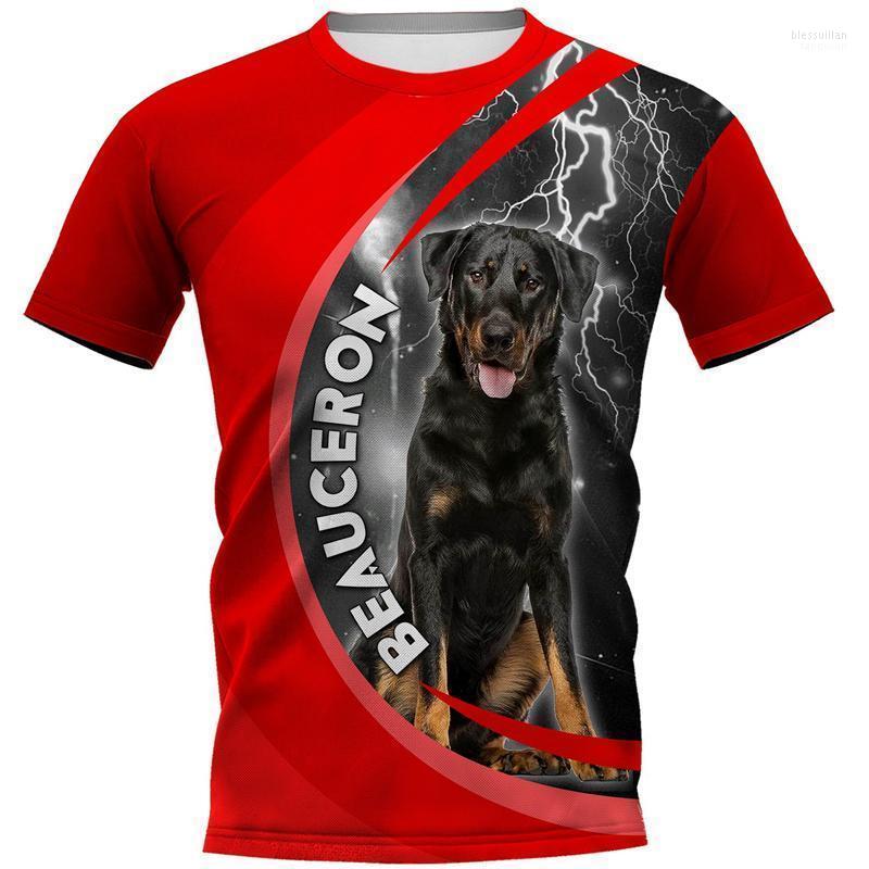 

Men' T-Shirts Beauceron Thunder T Shirt Animals Dog 3D Print Tee Men Women Casual Streetwear Fashion Wild TopsMen' Bles22, T shirt 1