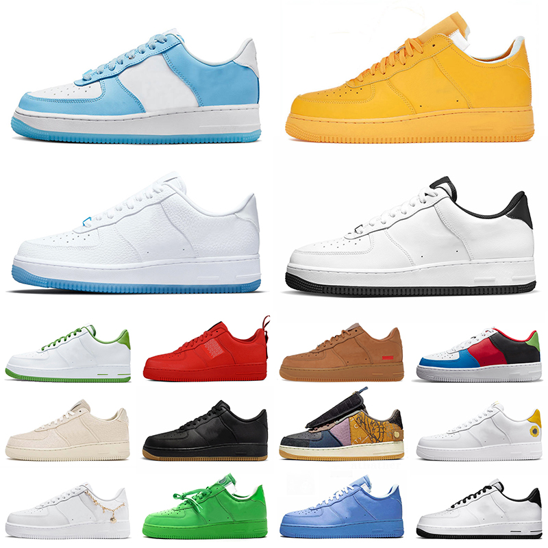 

1 Low Sports Running Shoes Size 36-45 Nail Art Wheat Utility Cactus Jack White Black Gum Beige Light Green Spark Trainers Shadow One Mens Womens Sneakers 36-45, A41 36-45 utility volt
