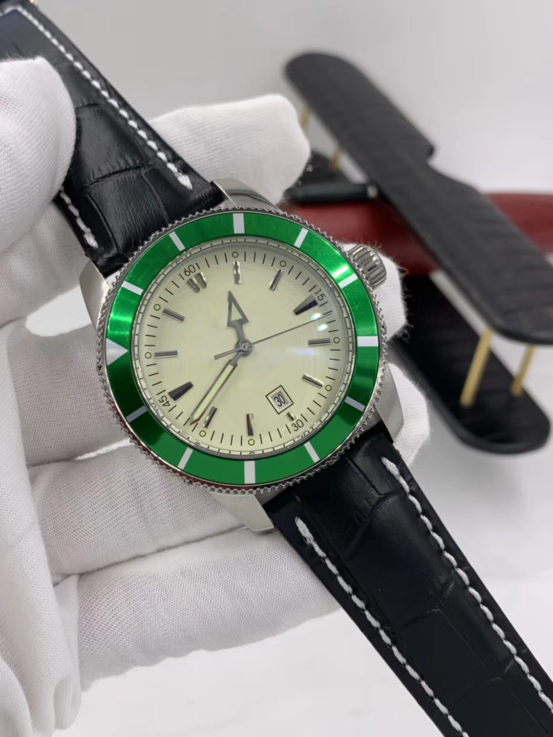 

Mens Watch 44mm Sports Movement Waterproof Master Design Stainless Steel. Rubber. Leather. Various Strap Options Luminous Dial