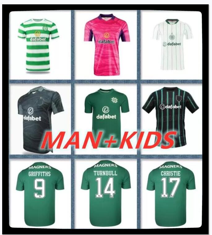 

FANS Player version 21 22 23 Glasgow Celtic Soccer Jerseys MCGREGOR EDOUARD 2021 2022 2023 BROWN FORREST BAYO KLIMALA Football Shirt GRIFFITHS TAYLO Man kids kit, Kids size