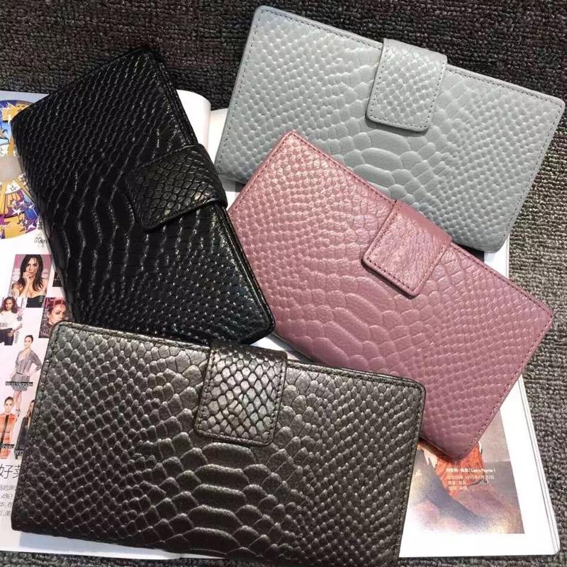 

Evening Bags Snake Leathr Clutch Bag Genuine Leather Python Wallet Ladies Card Holder PurseEvening EveningEvening, S-hot pink