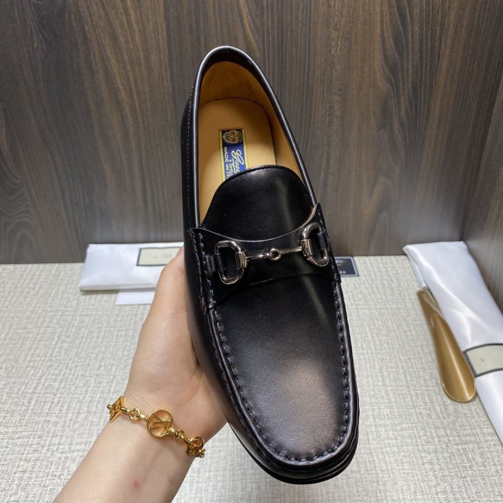 

[ 5A Original 1:1 ] 2022 Men Leather Business Luxury Dress Shoes Lace Up Men's Formal Suits Shoes Designer Wedding Shoe Oxfords England Trend Mens Loafers Size 37-45, #16