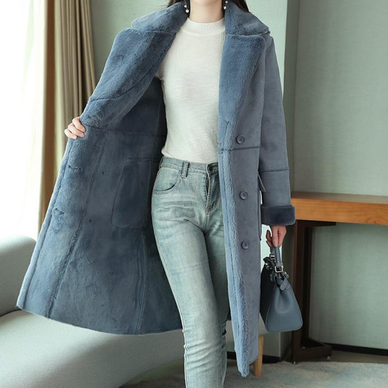 

Women' Trench Coats Women' Winter And Autumn Coat Woolen Shawl Warm Solid Color Ladies Fashion Loose Cape Cardigan Clothes -2XLWomen, Pink