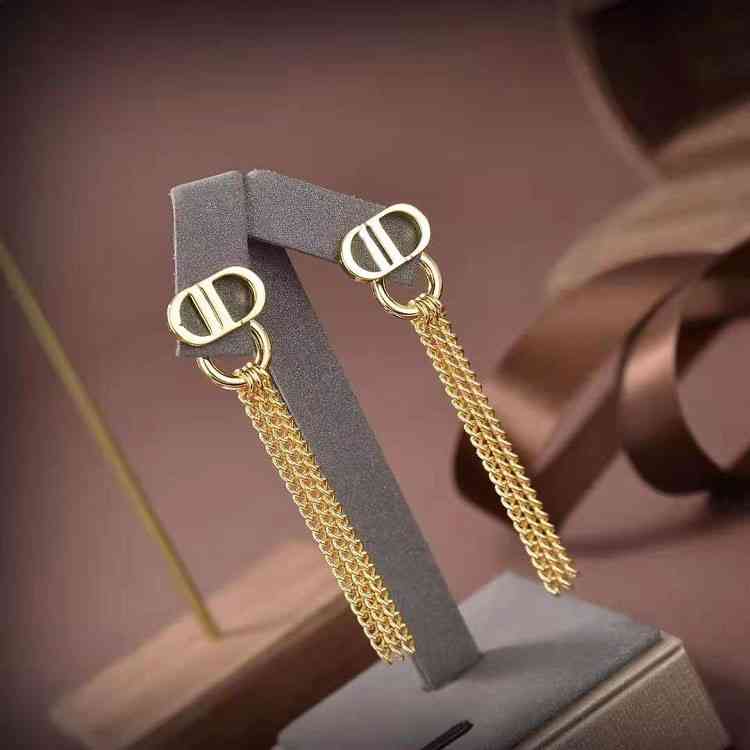 D Parents et S925 Sier Needle 2022 Brand de luxe Design de mode polyvalent bijoux de bijoux de bijoux