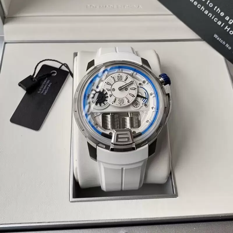 

Mens Automatic mechanical watches 45mm dial 316L fine steel case 50m waterproof NH05 movement Rubber belt man watch