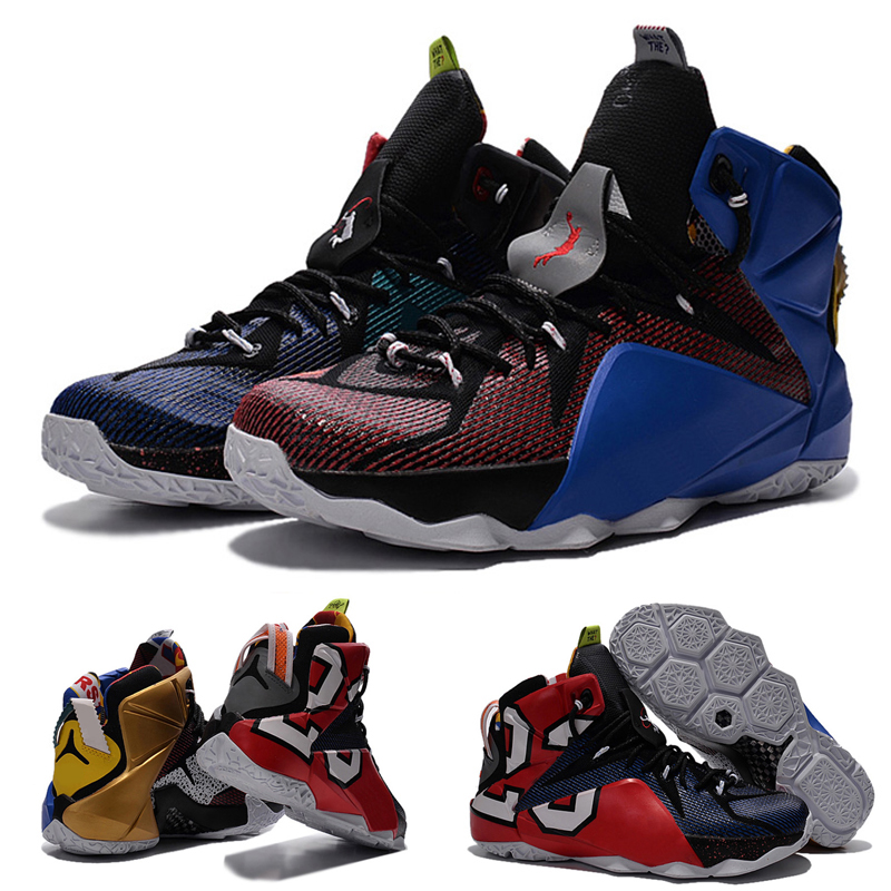 

High Quality LeBrons 12 XII Elite Basketball Shoes Classic 11 11s Men What The Black White Metallic Gold Multi Sneaker Sports Outdoor shoe Size 40-46, As photo 2
