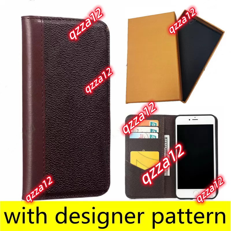 

Designer Wallet Phone Cases for iphone 13 13pro 12pro 12 11 pro max XS XR Xsma 7 8plus Card Holder Leather Cellphone phones Case Cover, L2-black flower